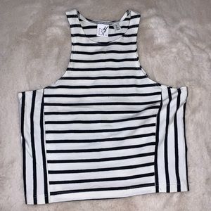 BP Striped Crop top